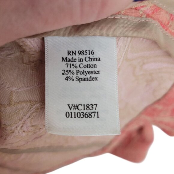 Coldwater Creek Embroidered Paisley Print Jacket Womens Size P6 Career Casual - Picture 4 of 13